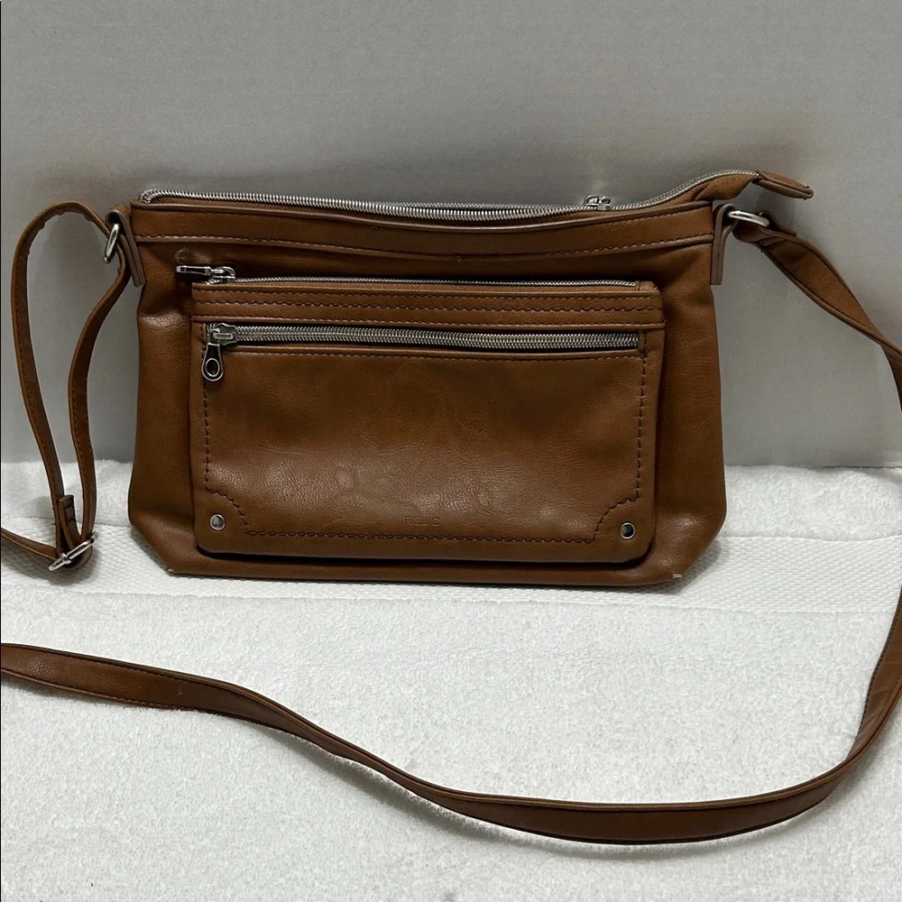 Relic by Fossil Brown Crossbody Bag - Picture 1 of 8